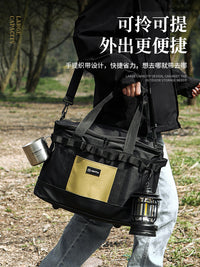 Outdoor Portable Camping Storage Bag Waterproof Multi-functional Picnic Organizer for Cookware Utensils