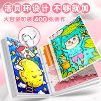 Kabaxiong A3 Kids Art Portfolio & Certificate Organizer with Refill Pages