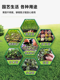 Seedling Starter Trays with 21, 32, or 50 Cells for Watermelon, Corn, and Vegetable Seedlings, 10-Pack