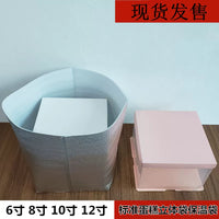 Insulated Aluminum Foil Cake Delivery Bag for Hot and Cold Food Transport