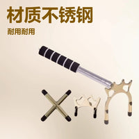 Telescopic Billiard Pool Cue Stick Bridge Head with Non-slip Grip for Snooker and Pool Tables