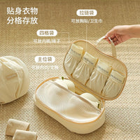 Travel Underwear Organizer Bag Large Capacity Portable Lingerie Bra Socks Pouch for Luggage
