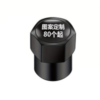 Customizable Tire Valve Stem Caps for Cars, Trucks, and Motorcycles - 4-Pack
