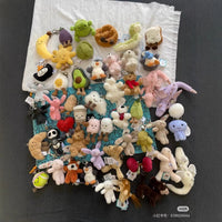 Jellycat Plush Animal Keychain Collection - Bunny, Bear, Westie, Monkey, Fox