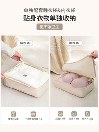 Travel Compression Packing Cubes for Clothes and Down Jackets