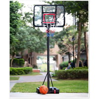 Portable Height-Adjustable Basketball Hoop for Kids and Adults - Indoor/Outdoor Standard Basketball Stand