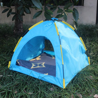 Outdoor Pet Tent for Cats and Small Dogs, Portable Sunshade Rainproof Breathable Pet House for Camping and Travel