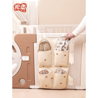 Baby Playpen Storage Bag Multi-functional Organizer for Toys, Slippers, and Books