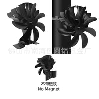 7-Blade Thermoelectric Stove Fan for Fireplace and Wood Burner, Efficient Heat Distribution, Fuel Saving