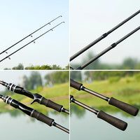 Carbon Fiber Lure Fishing Rod and Reel Combo for Freshwater and Saltwater Angling