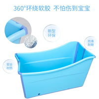 Large Foldable Pet Bathtub for Dogs, Thickened and Extended Pet Bathing Tub
