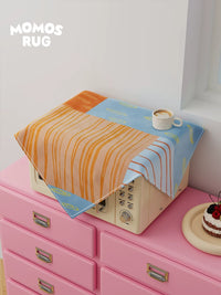 Summer Art Microwave Oven Dust Cover Air Fryer Oil-Proof Cloth Small Tea Set Dust Cover
