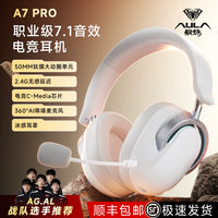 AULA A7Pro Wireless Gaming Headset with Microphone for PC, Bluetooth, Multi-mode Connectivity