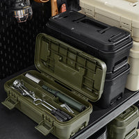 Portable Canvas Tool Storage Bag for Home, Car, Camping, and Art Supplies