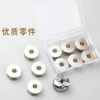 Industrial Sewing Machine Bobbins and Bobbin Cases for Flat Stitch Machines