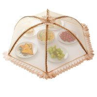 Foldable Mesh Food Cover Tent for Outdoor and Indoor Dining, Reusable Pop-Up Screen Food Protector