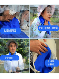 Cooling Towel for Running and Outdoor Sports, Quick-Dry Ice Silk Scarf for Men and Women