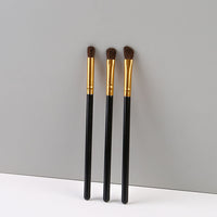 3-Piece Horse Hair Eyeshadow Brush Set for Beginners