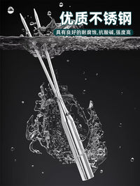 Stainless Steel Garden Soil Loosening Fork and Rake Tool for Potted Plants and Gardening