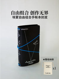 Inth A6 Multifunctional Leather Journal Set with Replaceable 300gsm Cotton Paper for Sketching, Watercolor, and Markers