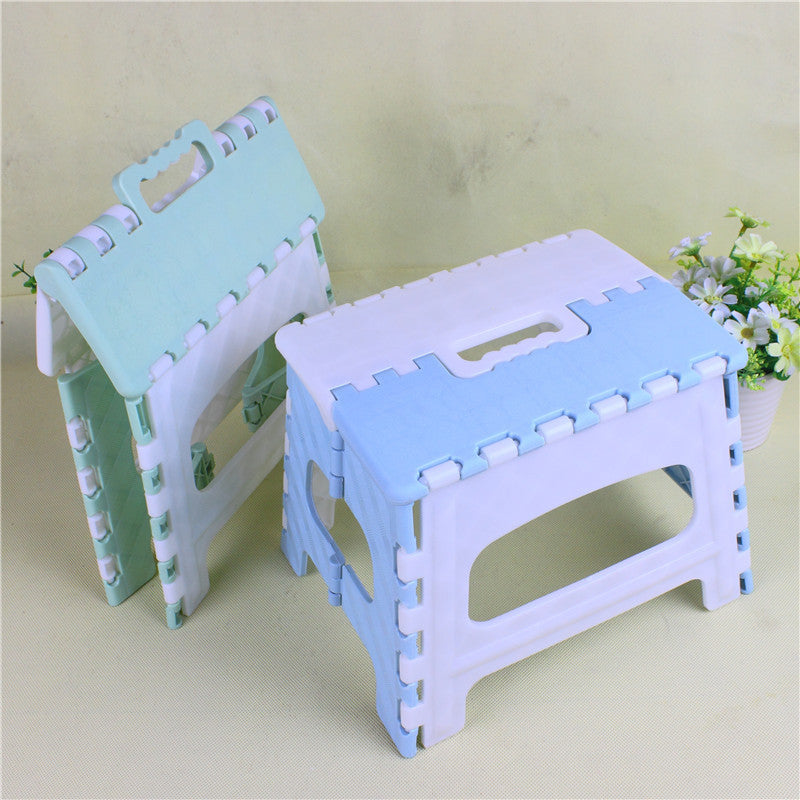 Foldable Portable Stool for Kids and Adults, Indoor Outdoor Use, Lightweight Handheld Chair for Home, Garden, or Kindergarten