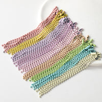 Macaron Color Beaded Chain Guka Pendant DIY Material Kit for Phone Straps & Keychains
