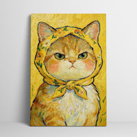Van Gogh Style Animal Art Prints for Kids' Room Decor