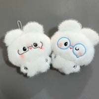 Soft Plush Crying Bunny Bear Keychain Pendant Toy