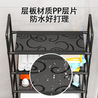 Washing Machine Storage Rack for Balcony Bathroom Kitchen, Top/Front Load Washer Organizer Shelf