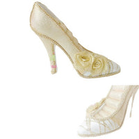 Glitter High Heel Ring Holder Jewelry Display Stand