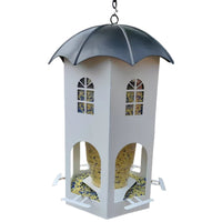 Hanging Castle Bird Feeder for Garden & Patio Decoration