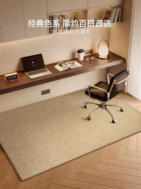 Mid-Century Style Office Chair Mat for Study, Bedroom, and Office - Non-Slip Floor Protector for Swivel Chairs