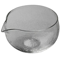 Suiqiantang Japanese Hammered Glass Matcha Bowl Set with Whisk and Scoop