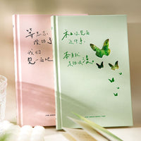 Qingheji Hardcover Notebook DIY Handbook Creative Hollowed-out Journal