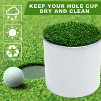 Golf Putting Green Cup with Cover Training Aid