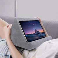 Multi-Angle Tablet and Phone Pillow Stand for iPad and Smartphones