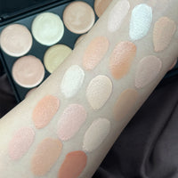VERONNI 15-Color Concealer Palette for Face, Blemishes, Acne, and Tattoo Coverage