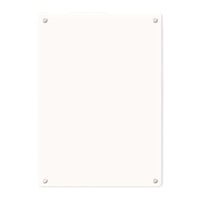 Magnetic Acrylic Photo Frame for Instant Prints and DIY Photo Walls, 2-6 Inch Refrigerator Magnet Display