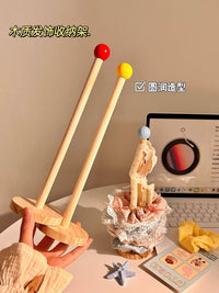 Dopamine Hair Tie Holder Desktop Organizer for Hair Accessories and Clips