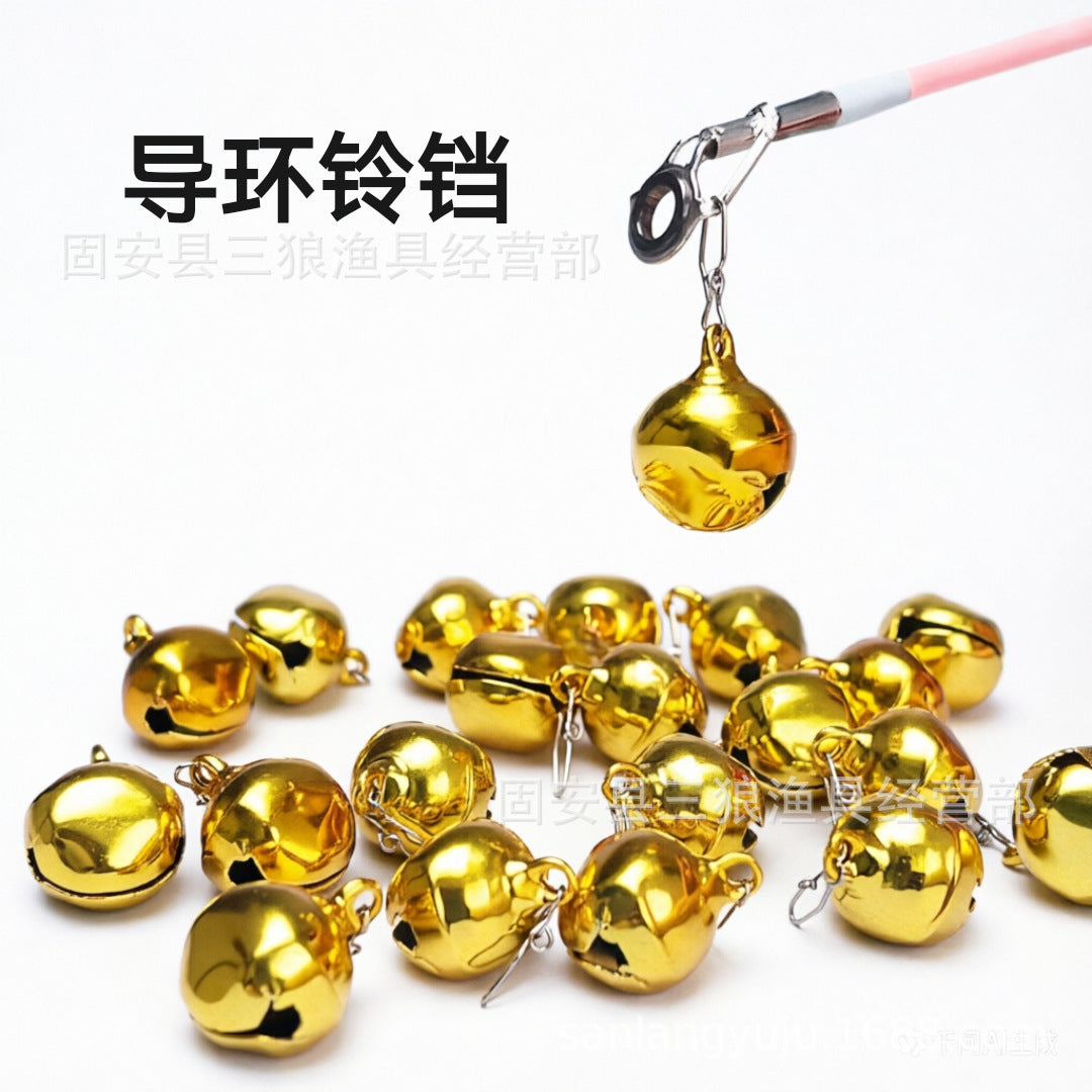 Fishing Rod Tip Bells for Sea Rods - High Sensitivity, Loud Alarm, Secure Attachment