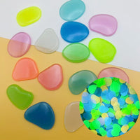 Luminous Glow-in-the-Dark Pebbles for Garden, Aquarium, and Landscaping - 3-4cm