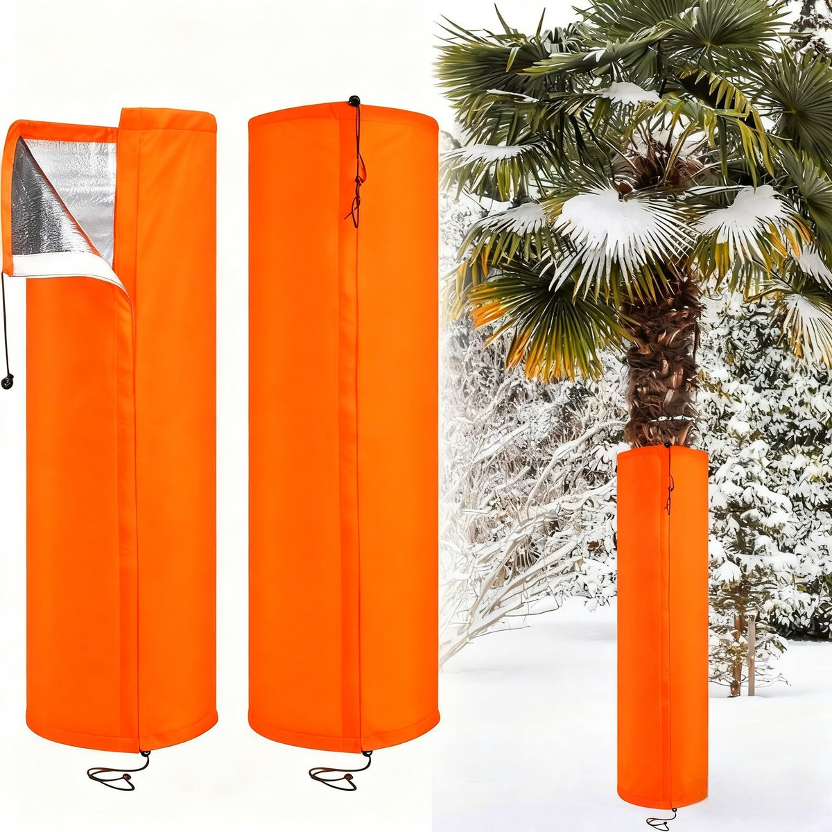 Plant Freeze Protection Cover for Winter Garden, Tree Shrub Warmth Retaining Bag