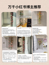 Acrylic Pipe Cover for Kitchen and Bathroom, Decorative Corner Protector, Stone Pattern