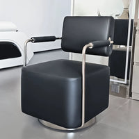 Salon Hairdressing Chair Stainless Steel Swivel Styling Stool for Barbershop