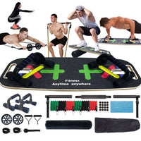 Wooden Balance Board for Home Fitness, Ab Board, Yoga Exercise, Push-Up Board, Sensory Training Equipment