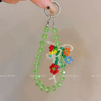 Christmas Tree Snowflake Phone Bag Charm Vintage Festive Accessory