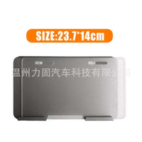 Philippines Motorcycle License Plate Frame Aluminum Alloy Southeast Asia License Plate Holder