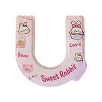 Reusable Toilet Seat Cover Cushion, U-Shaped, Waterproof, Washable, All-Season Toilet Seat Pad