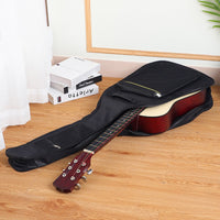 Padded Acoustic Guitar Gig Bag for 40/41 Inch Folk and Classical Guitars, Double Shoulder Straps