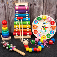 Weiwaihu Kids Musical Instrument Set Early Education Orff Percussion Toy